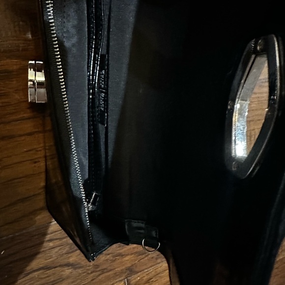 White House Black Market Cream and Black Clutch - Picture 8 of 8